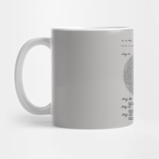 LP Vinyl Record Patent Image 1954 Mug